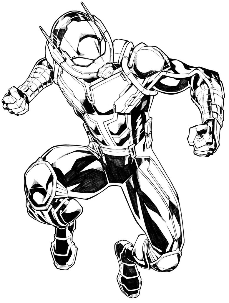 Ant-Man Paul Rudd Drawing Pic