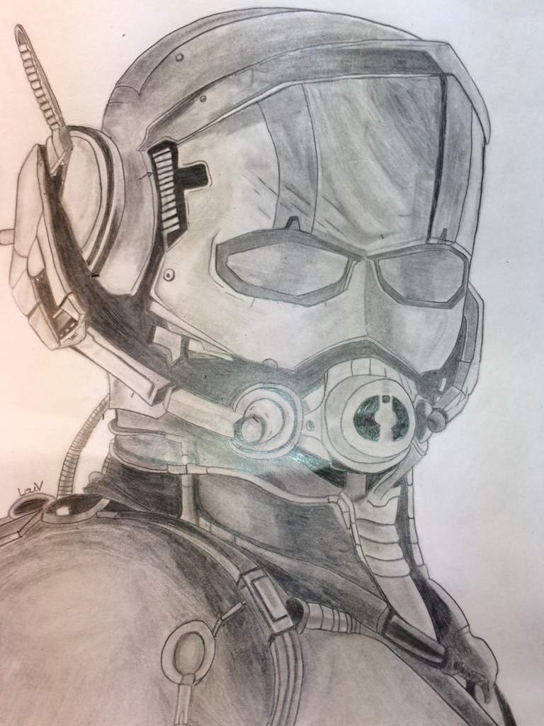 Ant-Man Paul Rudd Drawing Picture