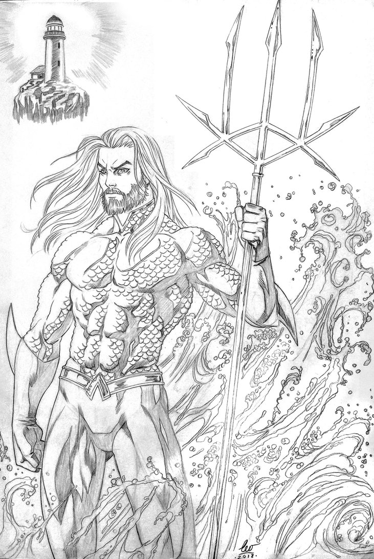 Aquaman Drawing Amazing