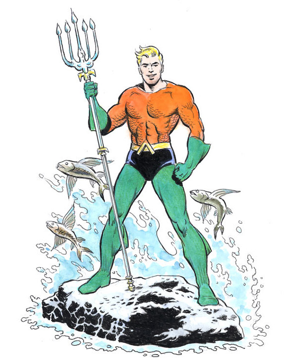 Aquaman Drawing