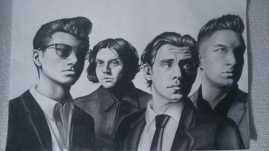 Arctic Monkeys Drawing
