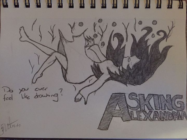 Asking Alexandria Drawing Best