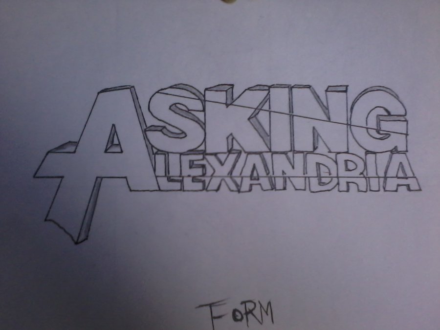 Asking Alexandria Drawing Image