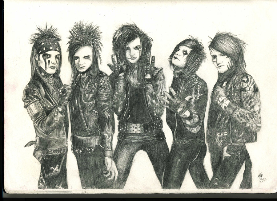 Black Veil Brides Drawing High-Quality