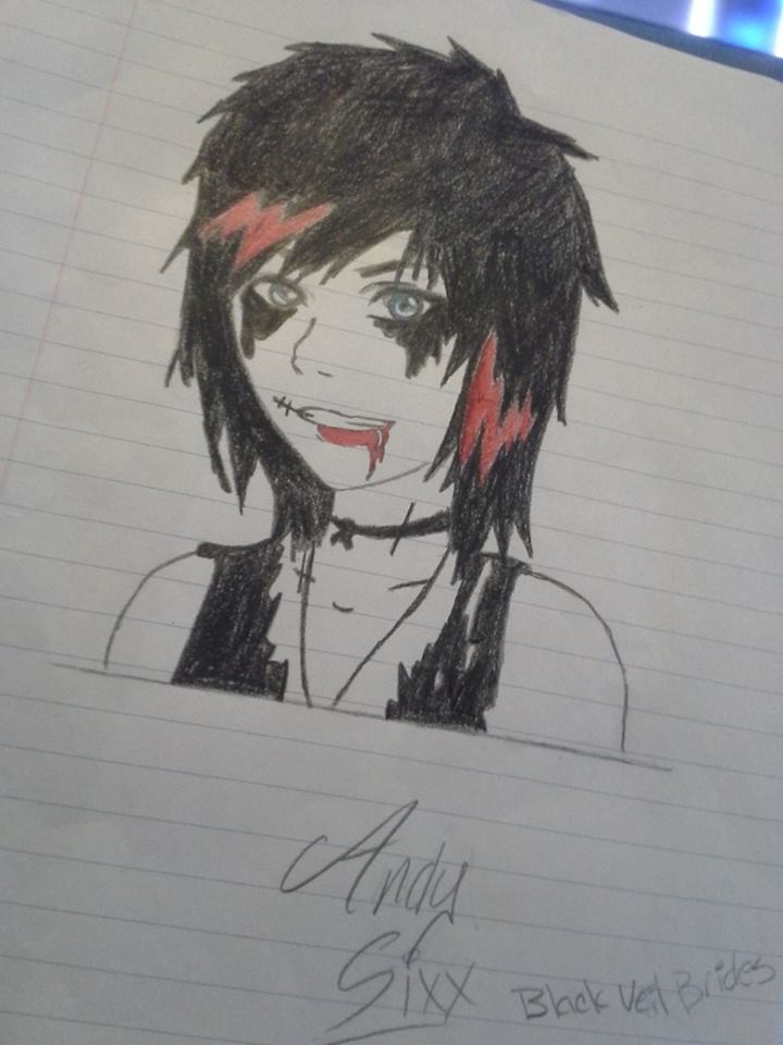 Black Veil Brides Drawing Picture