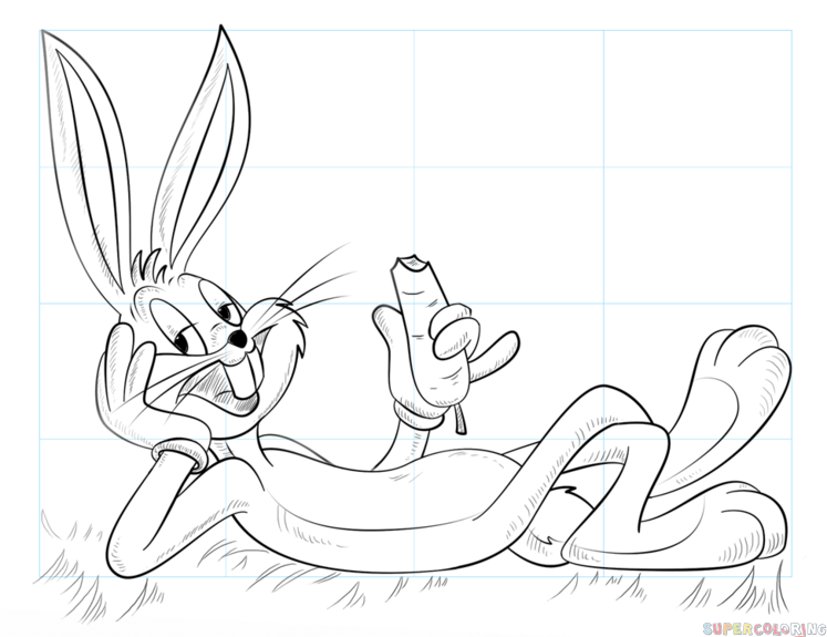 Bugs Bunny Drawing Pic