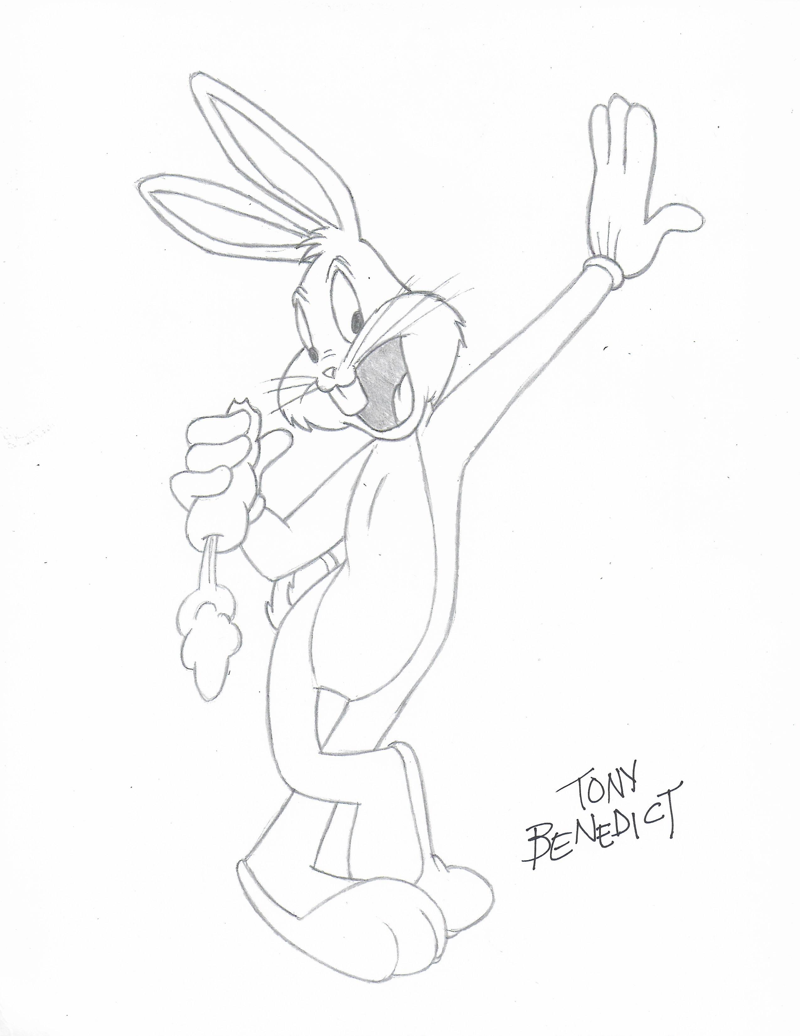 Bugs Bunny Drawing Pics