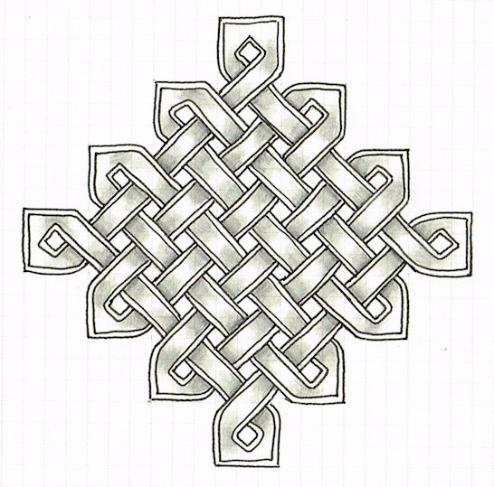 Celtic Knot Drawing Creative Art