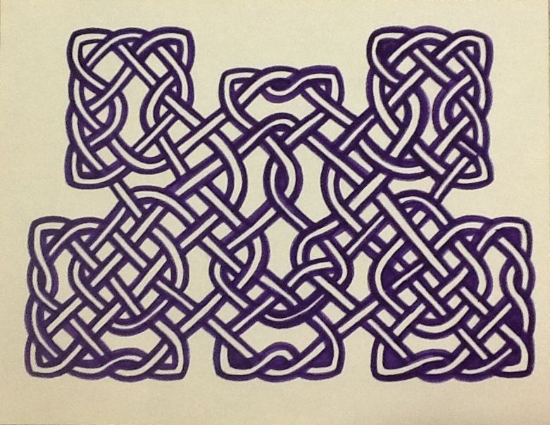 Celtic Knot Drawing Image