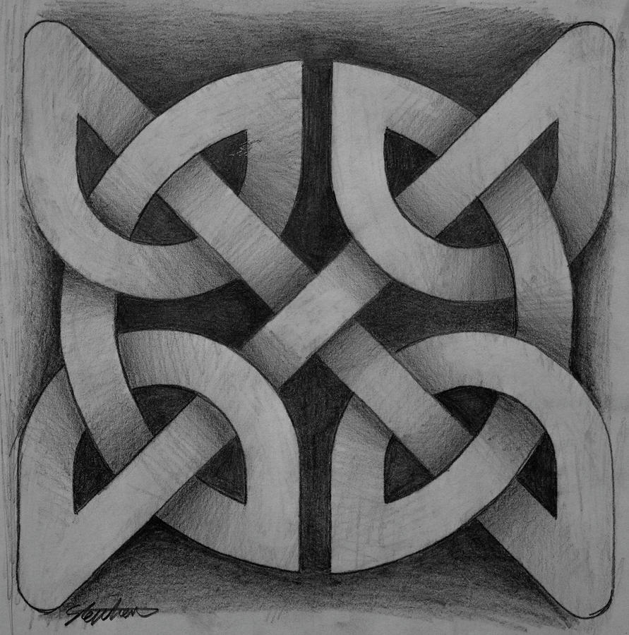 Celtic Knot Drawing Photo