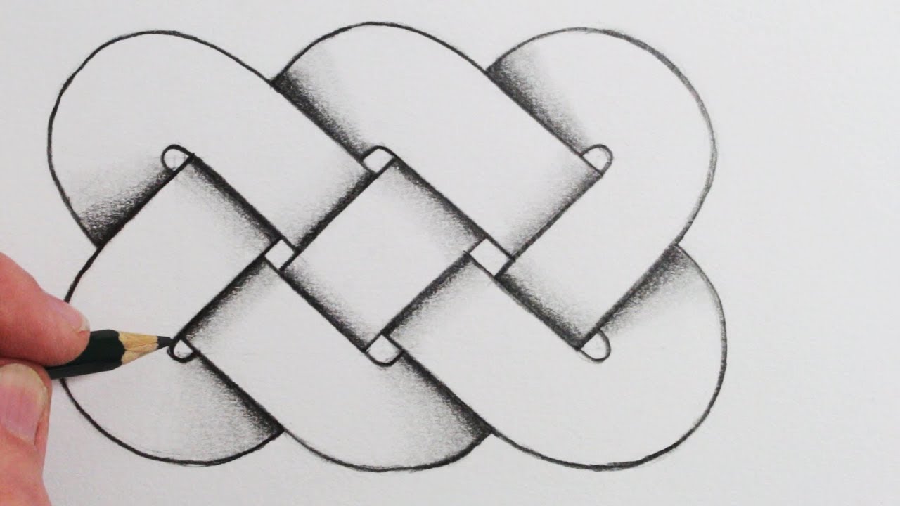 Celtic Knot Drawing Picture
