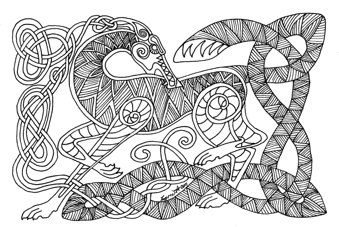 Celtic Knot Drawing Pictures