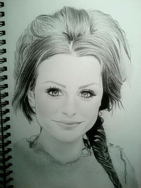 Cher Lloyd Drawing Beautiful Image