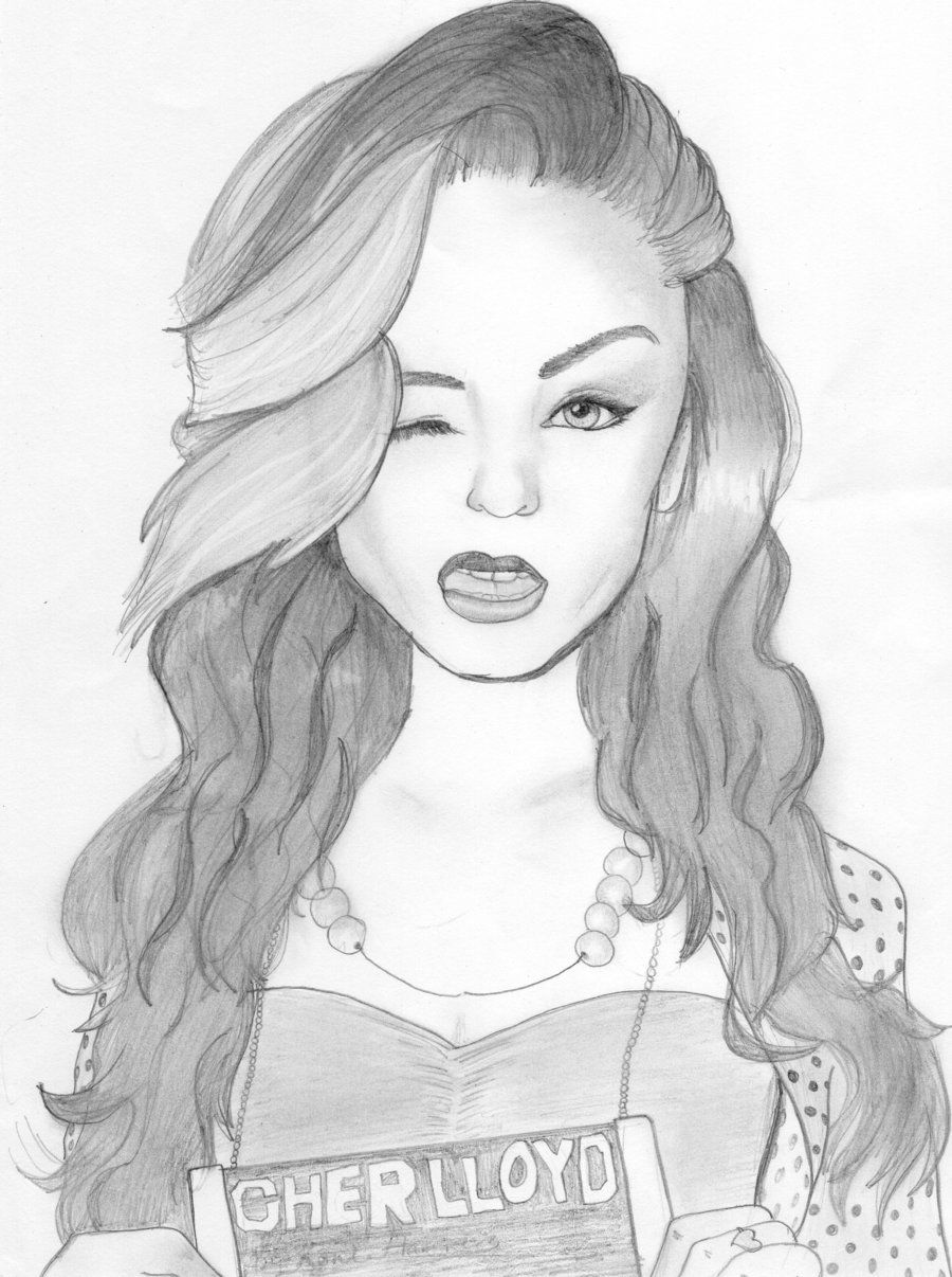 Cher Lloyd Drawing Image