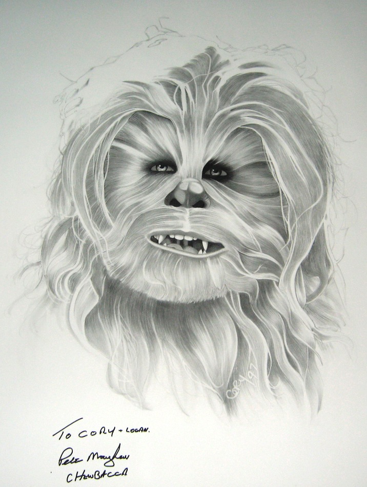 Chewbacca Drawing High-Quality