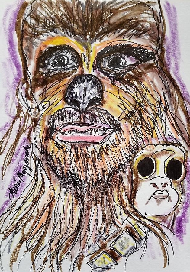 Chewbacca Drawing Realistic