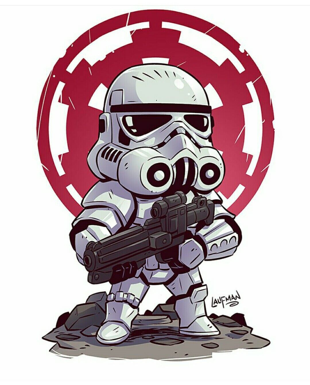Chibi Stormtrooper Drawing Image