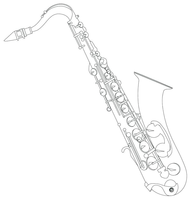 Clarinet Drawing Creative Art