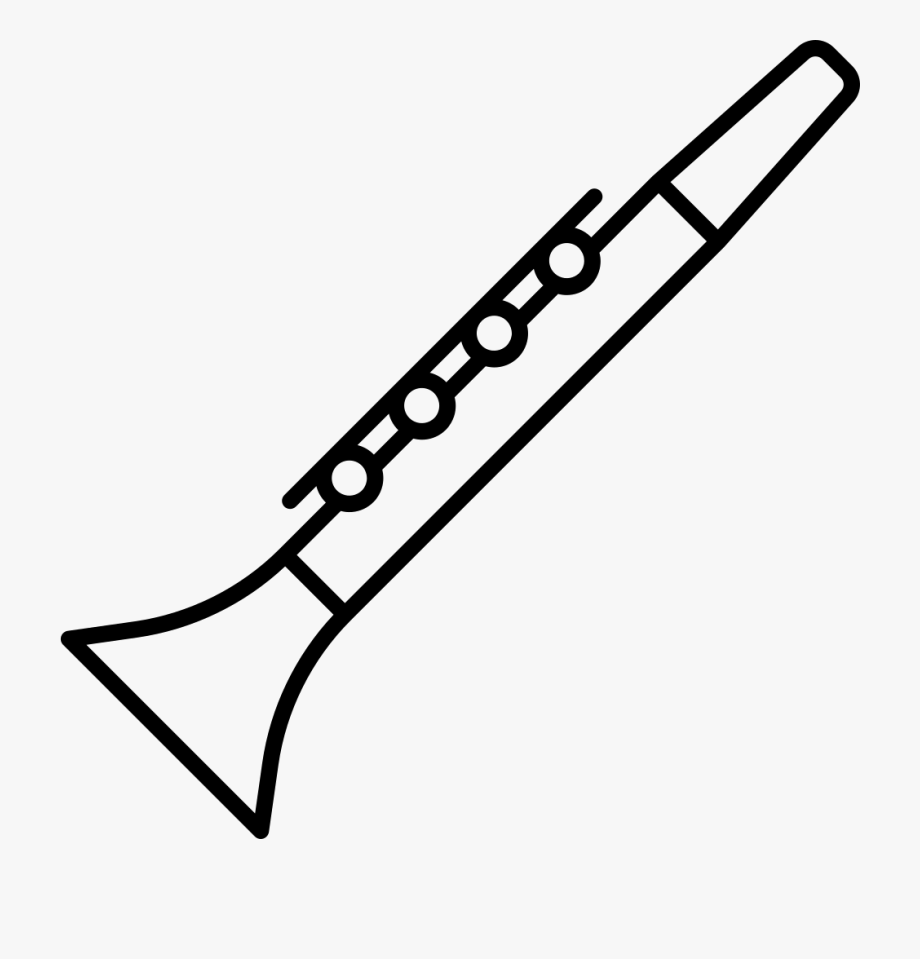 Clarinet Drawing Image