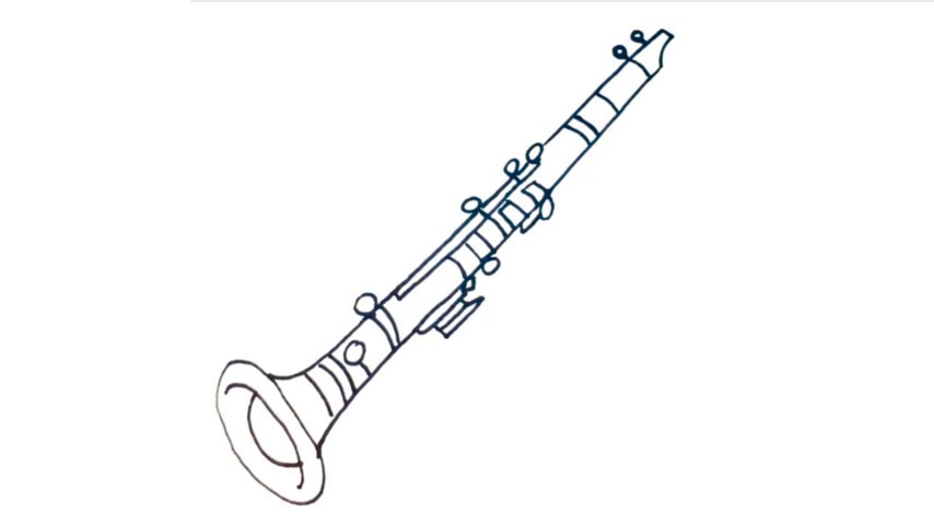 Clarinet Drawing Pictures