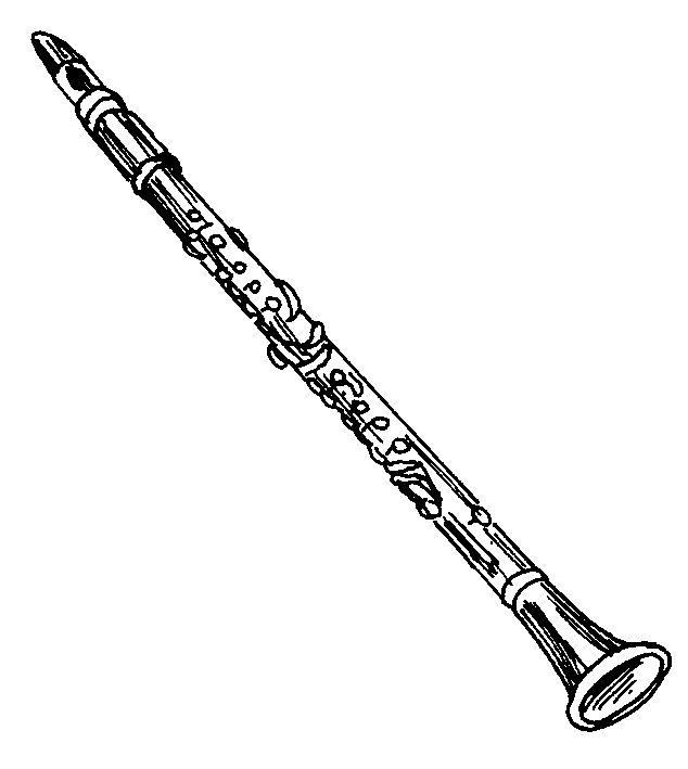 Clarinet Drawing