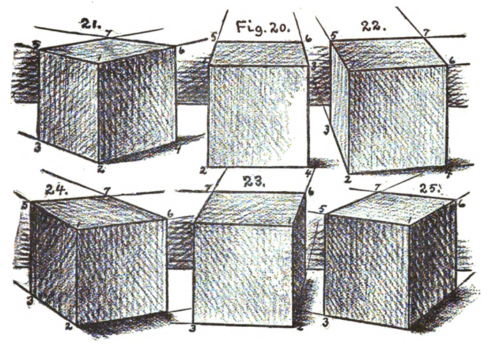 Cube Drawing Image