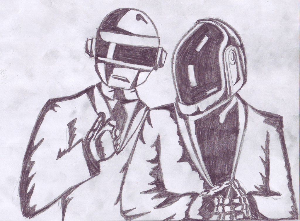 Daft Punk Drawing Pics