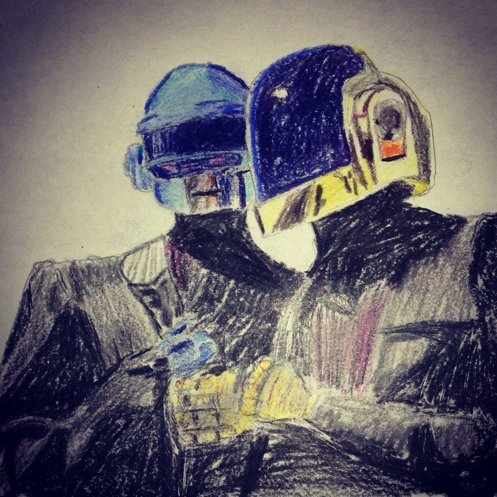 Daft Punk Drawing Picture