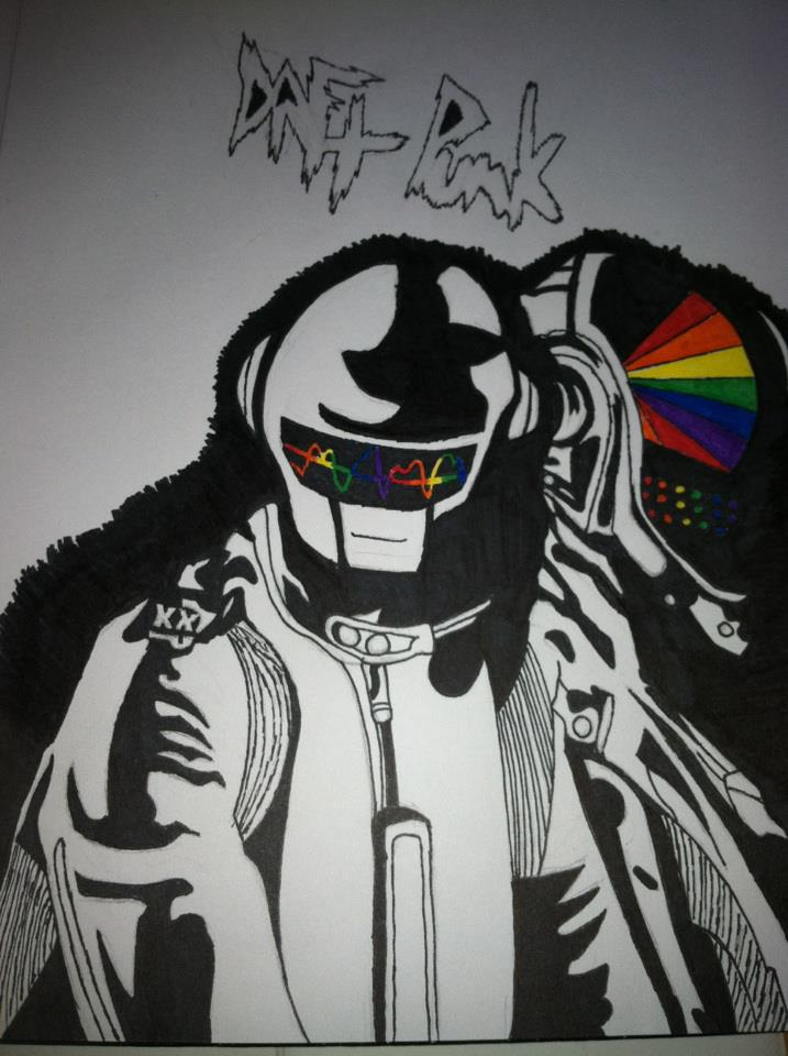 Daft Punk Drawing Pictures