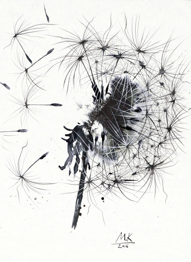 Dandelion Drawing Pics