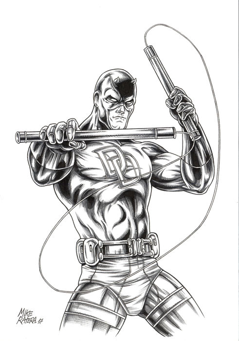 Daredevil Drawing Beautiful Image