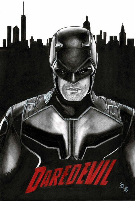 Daredevil Drawing Image