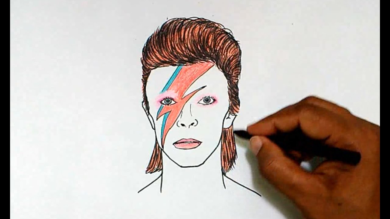 David Bowie Art Drawing