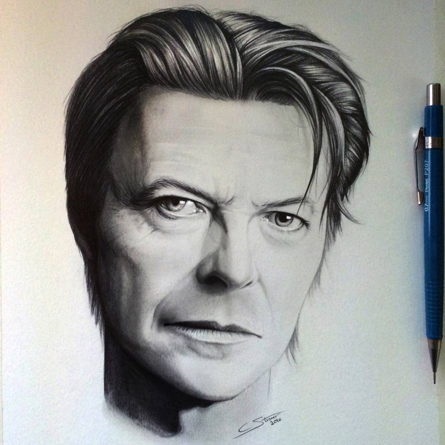 David Bowie Drawing Pic