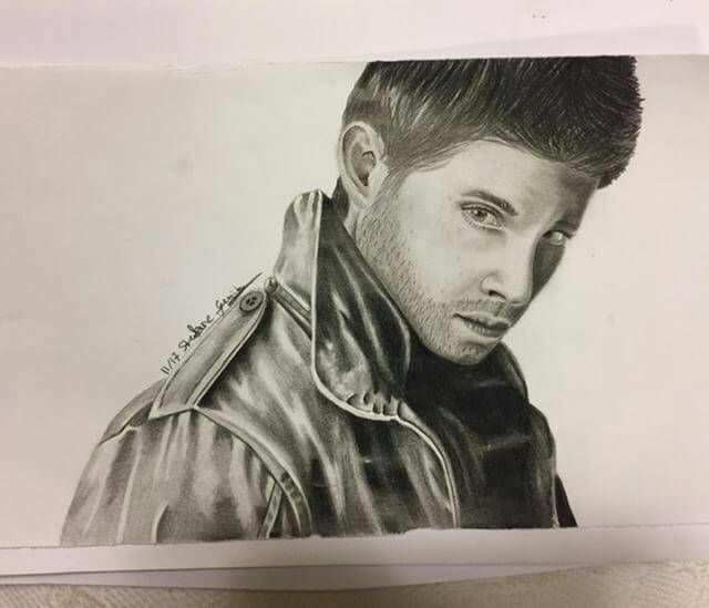 Dean Winchester Drawing Pics