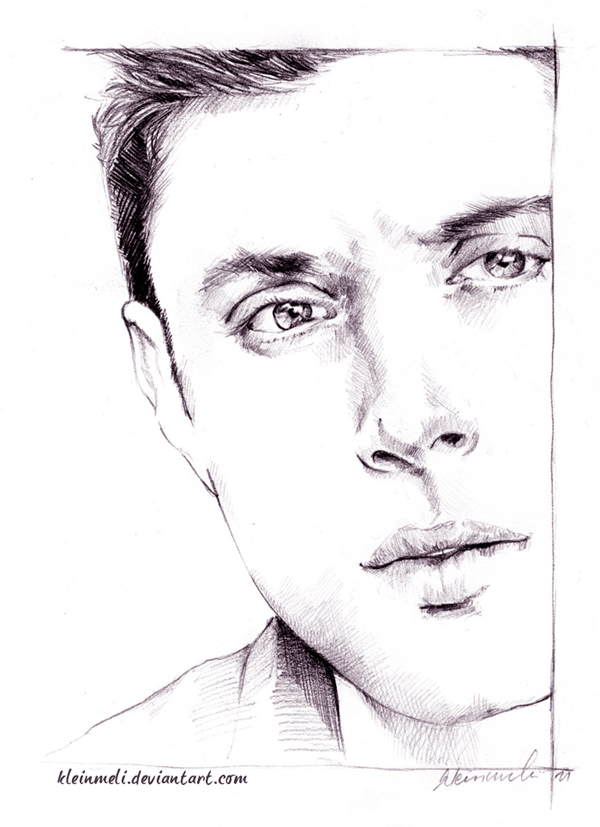 Dean Winchester Drawing Sketch