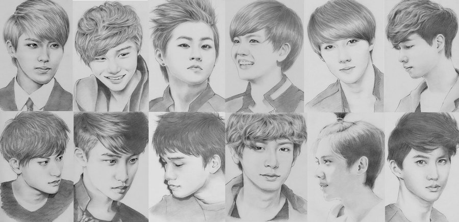 EXO Drawing Images