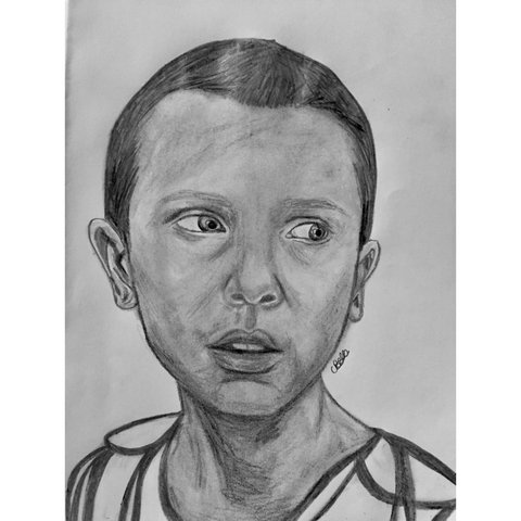 Eleven Stranger Things Drawing Art