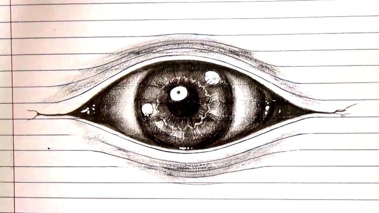 Eye Illusion Drawing Realistic