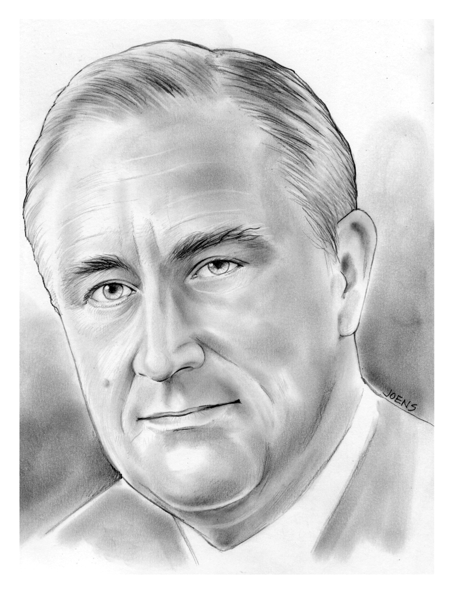 Franklin D Roosevelt Drawing Pics