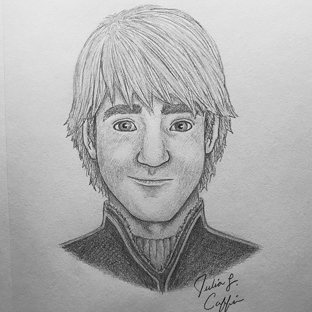 Frozen Kristoff Drawing