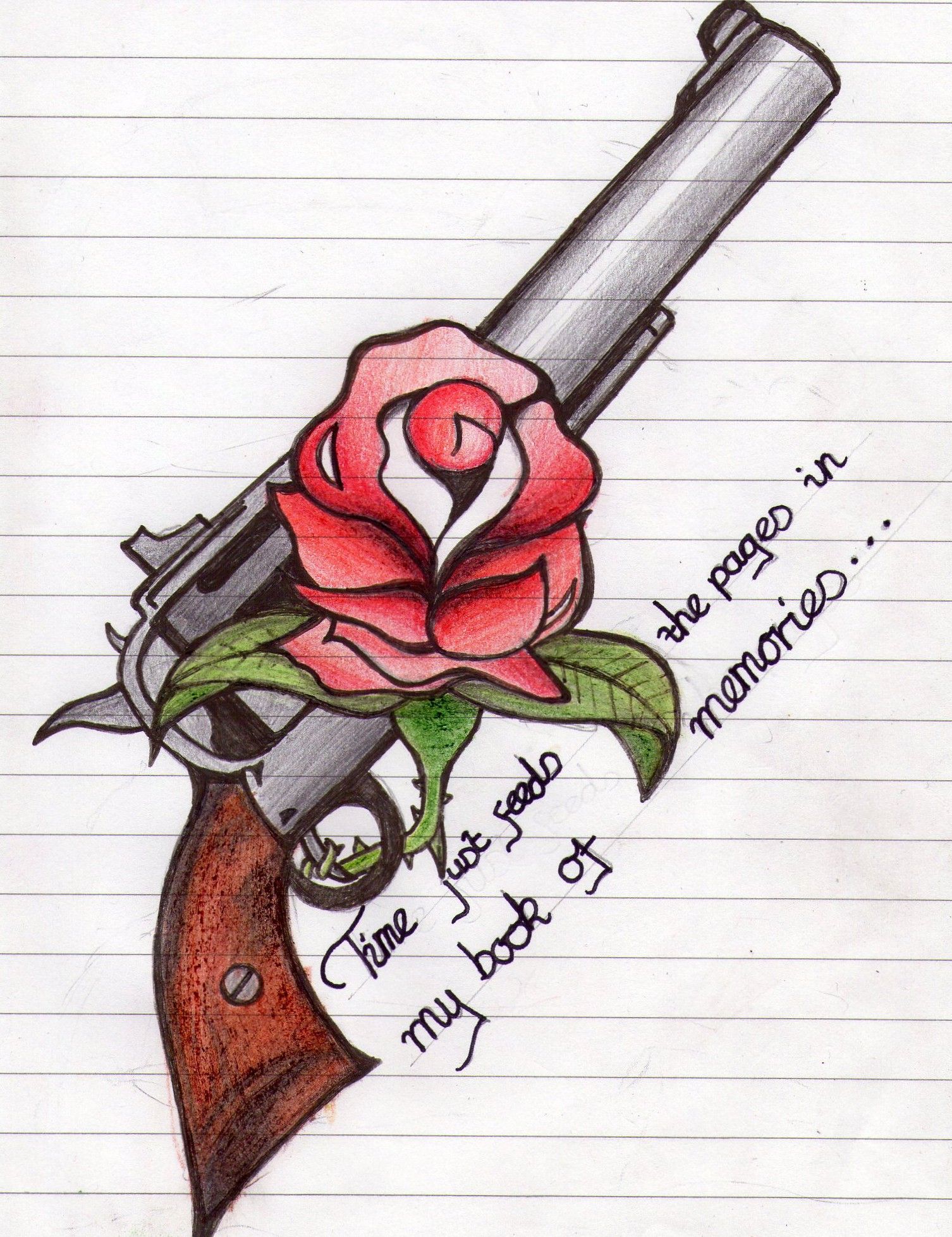 Guns N Roses Drawing Beautiful Art