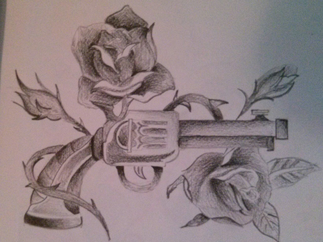 Guns N Roses Drawing High-Quality