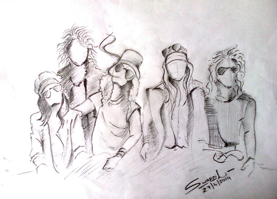 Guns N Roses Drawing Picture
