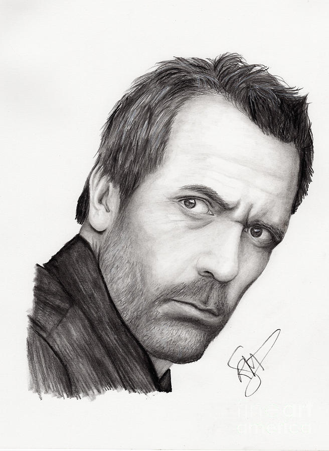 Hugh Laurie Drawing Images