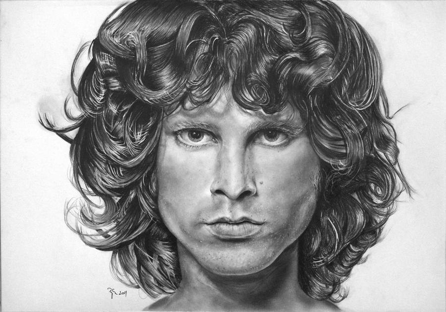 Jim Morrison Art Drawing