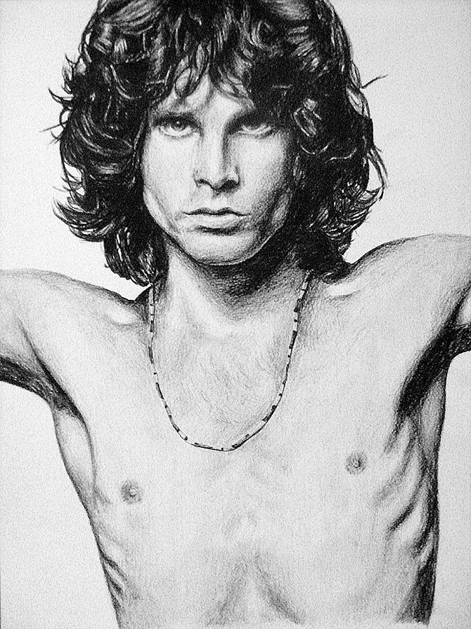 Jim Morrison Drawing Beautiful Art