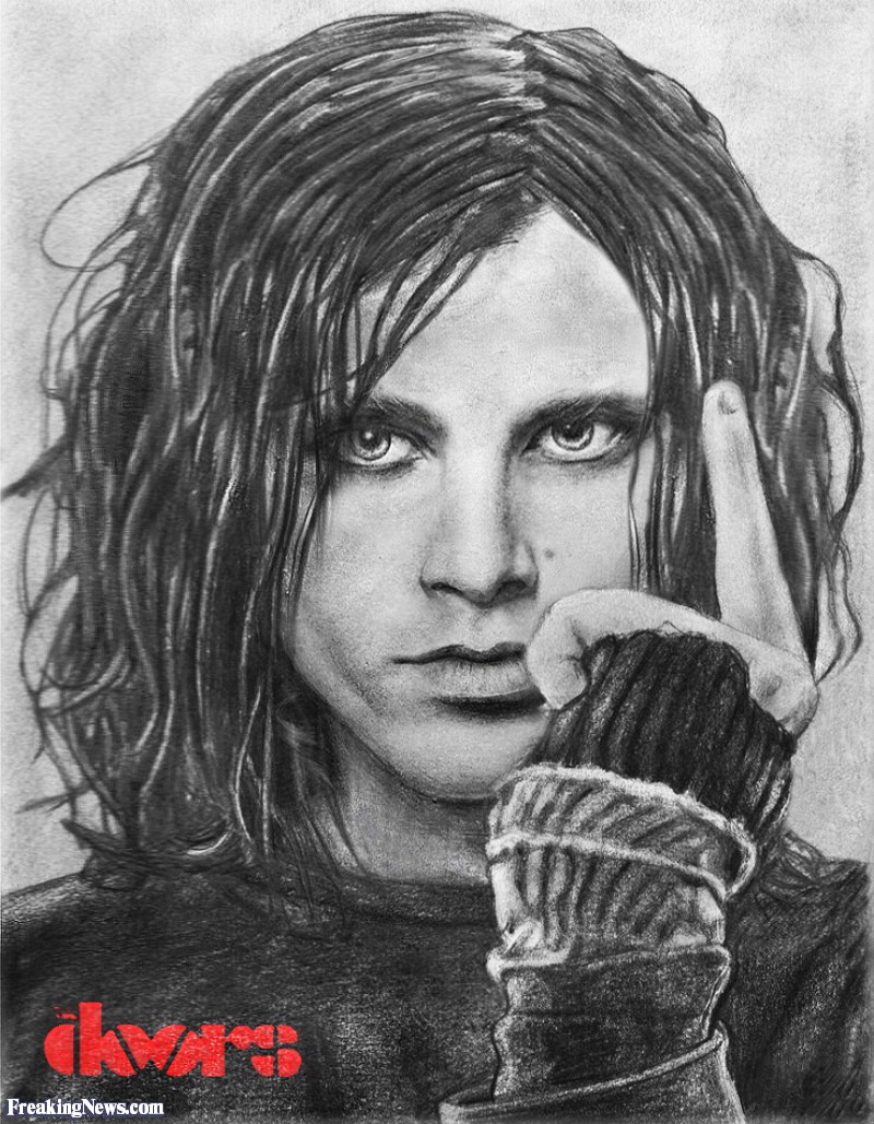 Jim Morrison Drawing Best