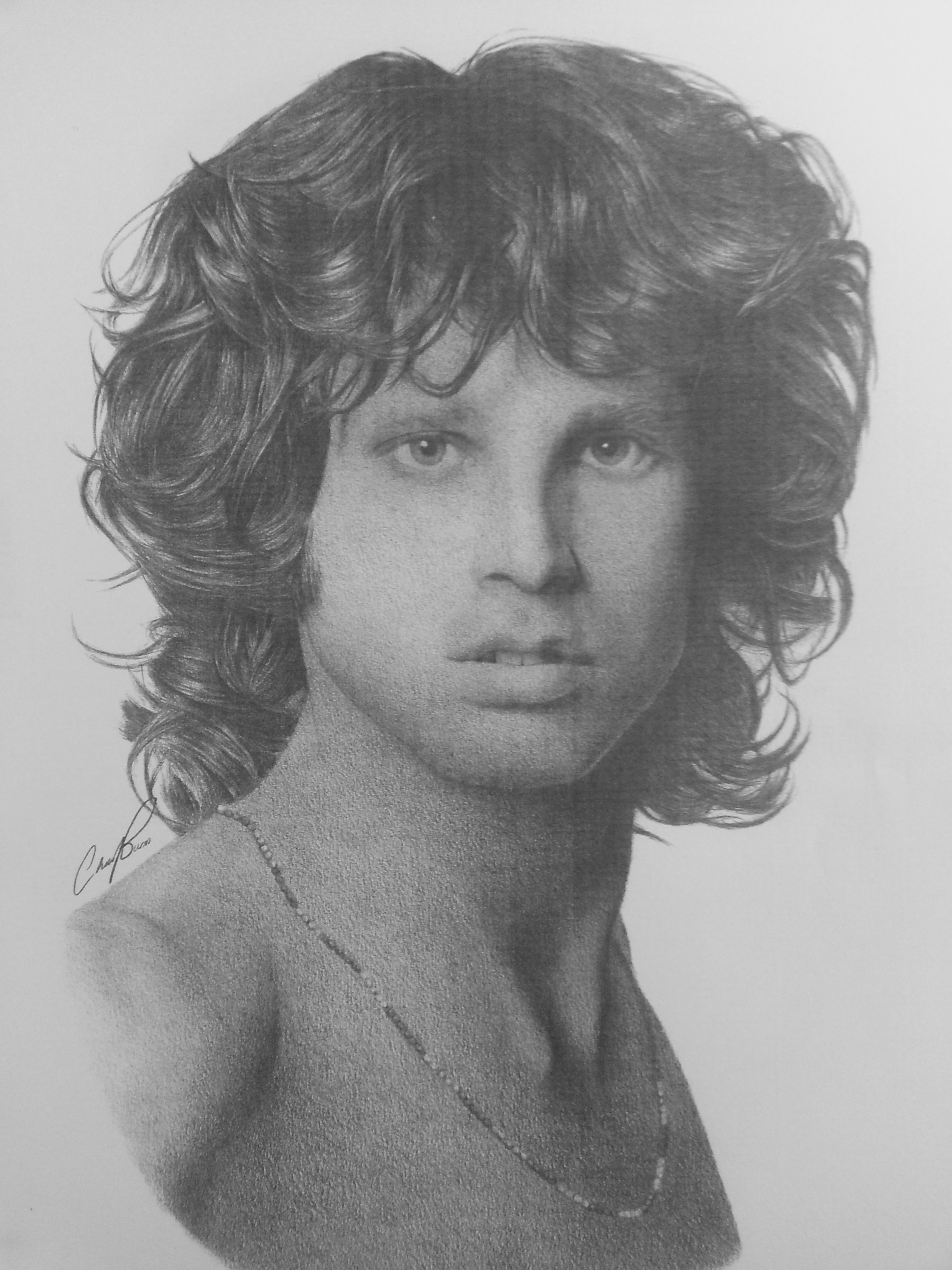 Jim Morrison Drawing Image