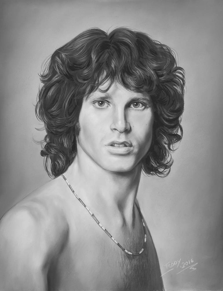 Jim Morrison Drawing Photo